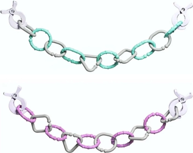 Stroller chain with clips - 1 piece