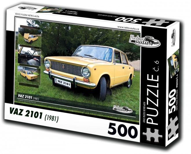 RETRO-AUTA Puzzle VAZ 2101 1981 500 dijelova