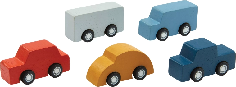 PlanToys set mini autića (5 kom)