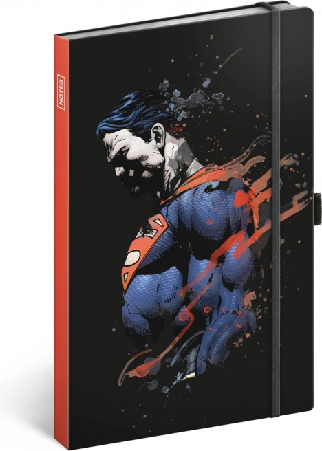 Crtani notes s motivom superjunaka SUPERMAN A5, 13 × 21 cm