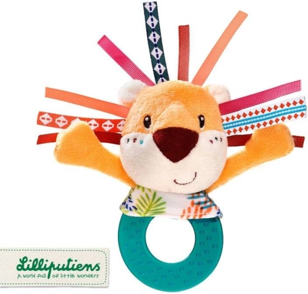 Lilliputiens - Zvečko s grizalicom Lav Jack za Bebe