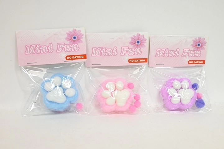 Antistresna gnječiva šapica (squishy) – display 12 kom