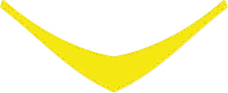 Žuti šal za plišane igračke