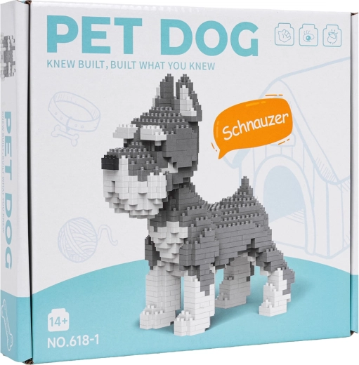 Building set 800 pieces – Schnauzer