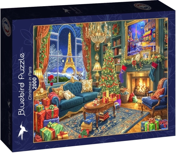 Bluebird puzzle Božić u Parizu 2000 dijelova