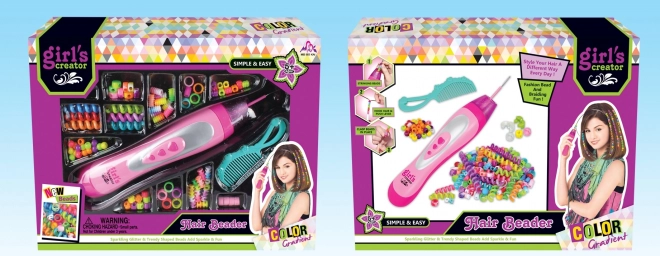 Uvlakač perli za kosu