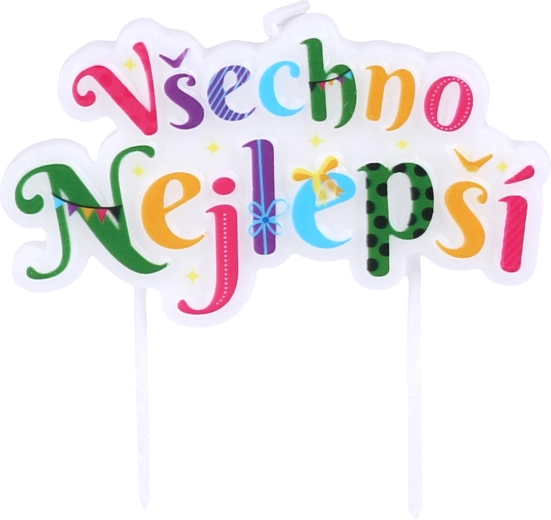 Tortne svjećice s držačem – Sve najbolje