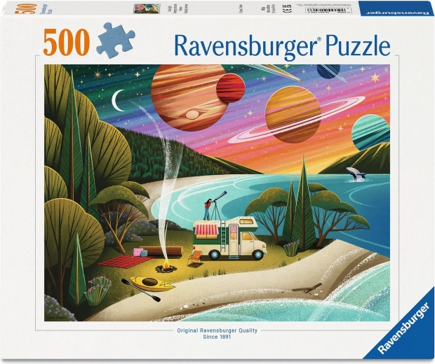 Ravensburger puzzle Kampiranje pod zvjezdanim nebom 500 dijelova