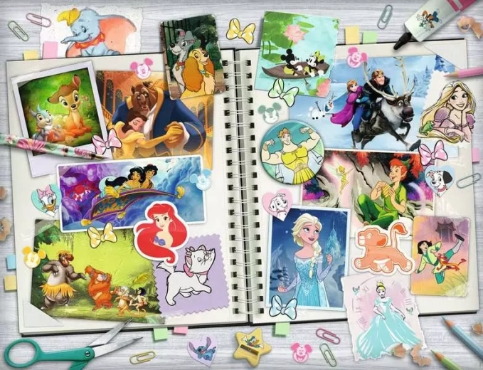 Ravensburger slagalica Disney Scrapbook 2000 dijelova
