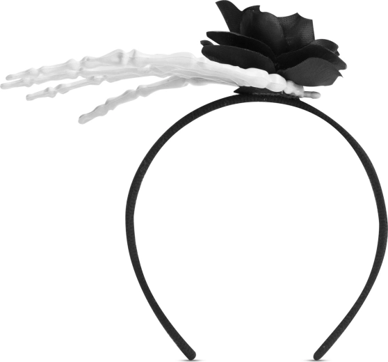 Halloween Headband with Skeleton Hand