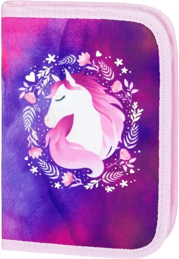 Jednokatnica školska pernica s motivom konja