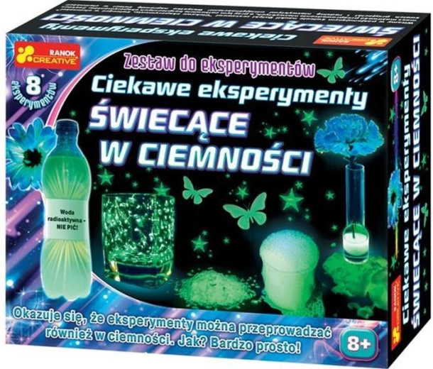 Ciekawe eksperymenty – svítí ve tmě (eksperimentalni set)