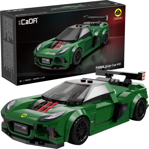 Konstruktorski set CaDA trkaći automobil LOTUS Exige Cup 430 – 319 dijelova (mjerilo 1:24)