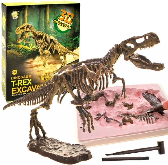 Iskopna set – kostur T‑Rexa 3D – T‑rex