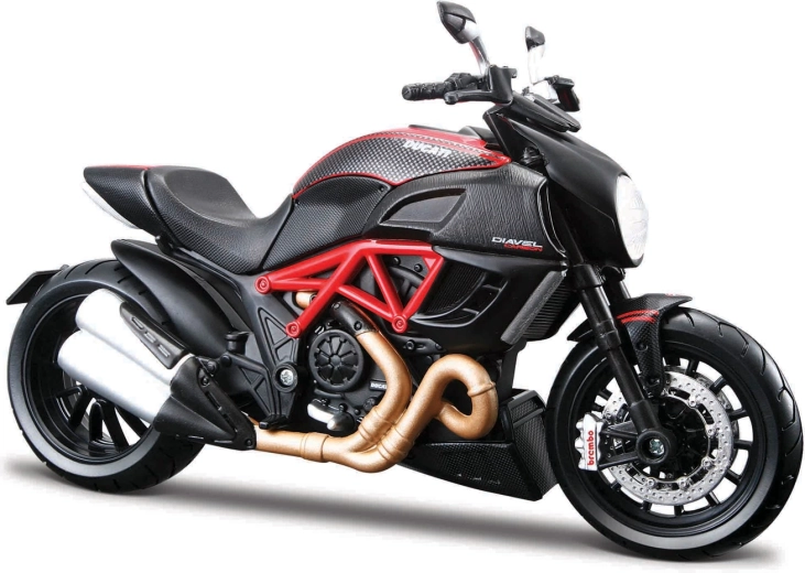 Maisto motocikl Ducati Diavel Carbon 1:12