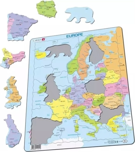 Larsen politička karta Europe