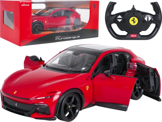 RC auto Ferrari Purosangue 1:14 Rastar crveno