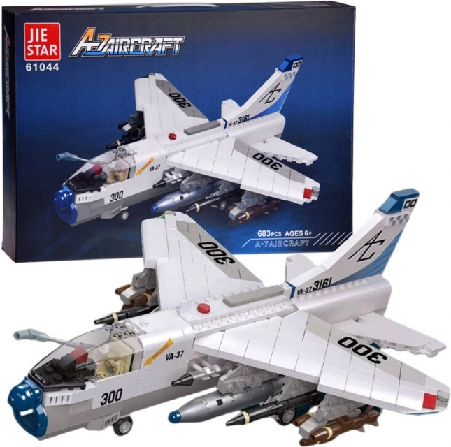 Konstrukcijski set jurišnog zrakoplova 683 dijelova