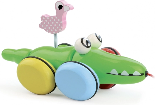 Povlačni krokodil s plamenjakom VILAC
