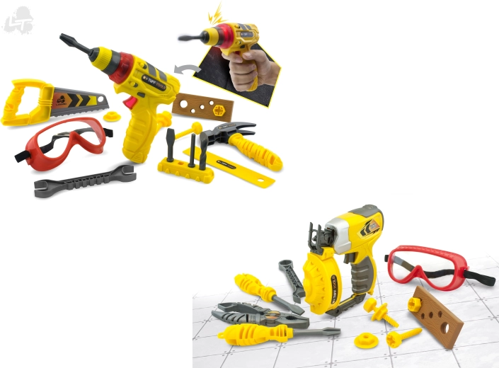 Tuff Tools Children's Tool Set with Safety Goggles