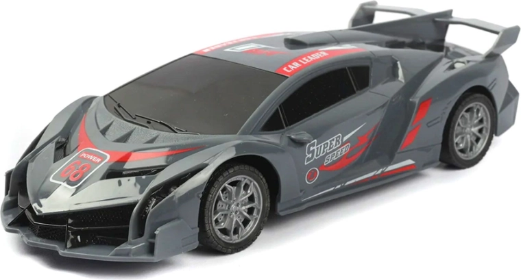 Sportski RC auto sivo-crveno - 1 komad