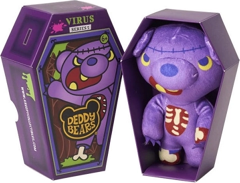 Deddy Bears Virus plišani medvjedić u lijesu