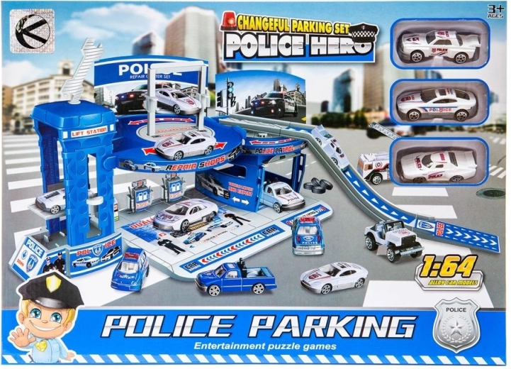 Policijsko parkiralište s 3 autića