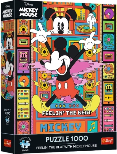 Puzzle Premium Plus 1000 dijelova Osjeti ritam s Mickeyjem