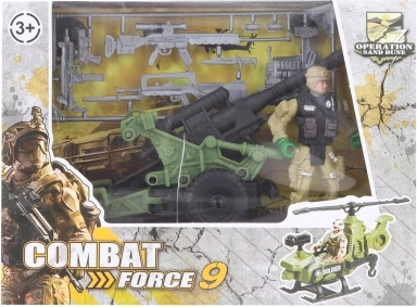 Vojni set s topom za djecu