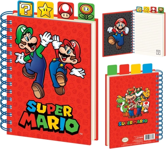 Super Mario spiralni blok A5 s razdjelnicima