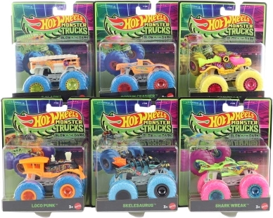 Hot Wheels Monster Trucks koji svijetle u mraku