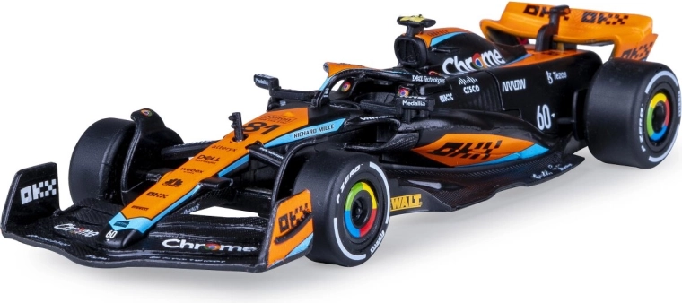McLaren MCL60 2023 Diecast Car Model 1:43 Black