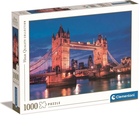 Clementoni slagalica 1000 dijelova Tower Bridge noću