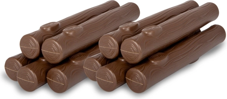 JAMARA wooden logs for agricultural machinery models, 10 pieces