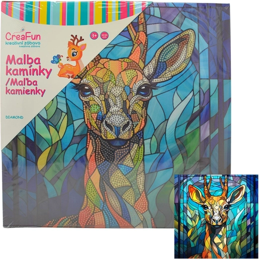 Dijamantno slikanje – jelen 30 × 30 cm