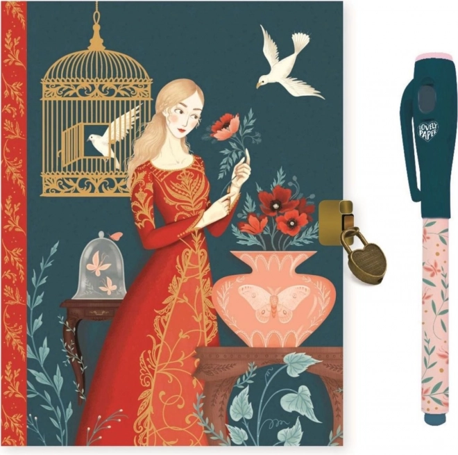 DJECO tajni dnevnik s čarobnom olovkom Lisa