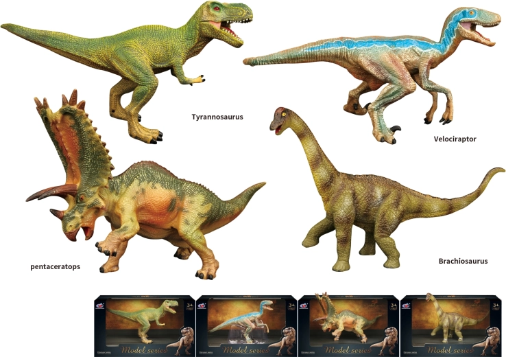 Svijet dinosaura figurice dinosaura 4 vrste