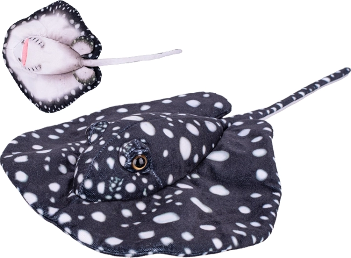 Plišani raža 40 cm – crna