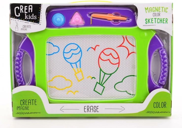 Velika šarena ploča za crtanje s olovkom