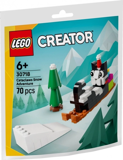 LEGO Snježna pustolovina s mačkom Vločkom - 1 komad