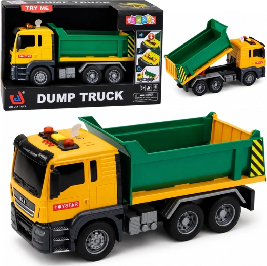 Construction dump truck with effects 1:14 - 1 piece