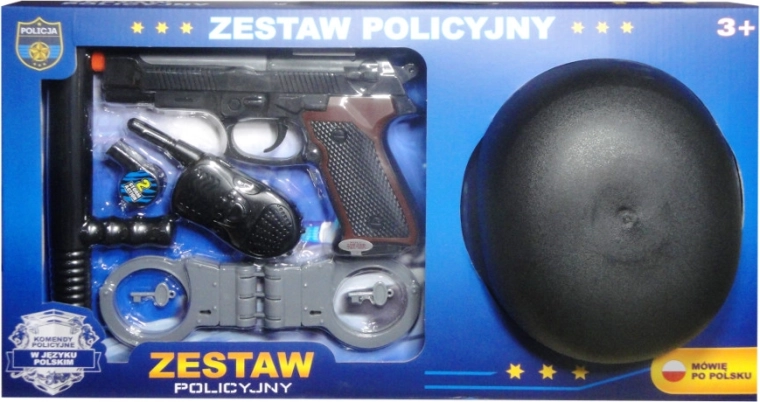 Policijski set s poljskim glasovnim modulom