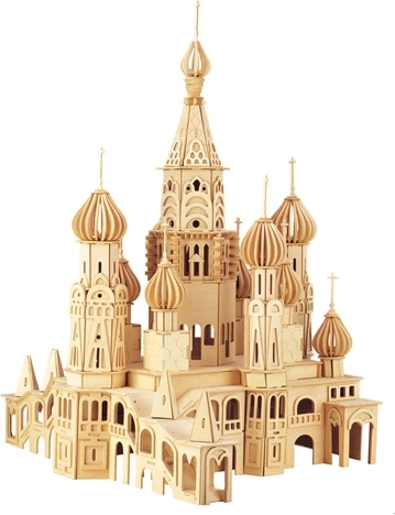 Woodcraft drvene 3D puzzle crkva Sankt-Peterburg
