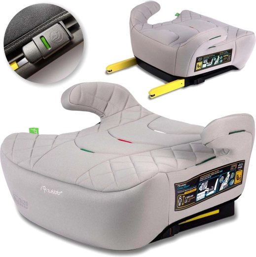 Autokružni booster ISOFIX 22–36 kg NUKIDO Louis i-Size