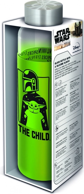 Staklena boca s navlakom Mandalorian 585 ml