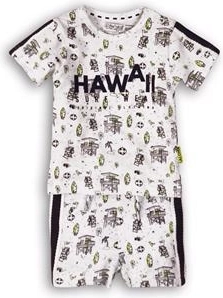 Dječji ljetni set DIRKJE C-SO BRIGHT Lifeguard, bijelo-tamnoplav