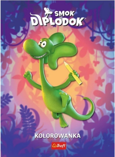 Dragon Diplodok: coloring book