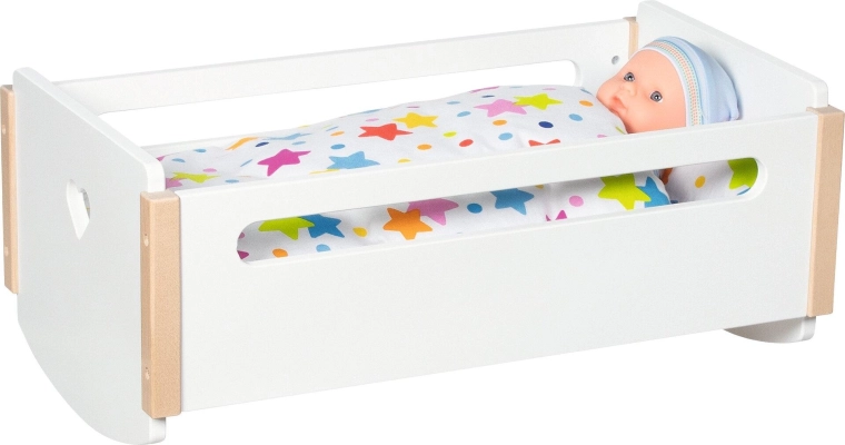 Doll Cradle with Heart Goki