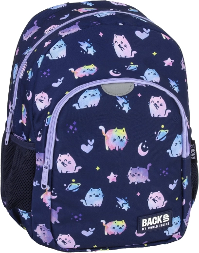 Dječji ruksak BackUP Violet Kittens 12 l