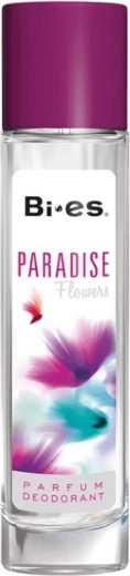 Ženski stakleni dezodorans BI-ES Paradise Flowers 75 ml